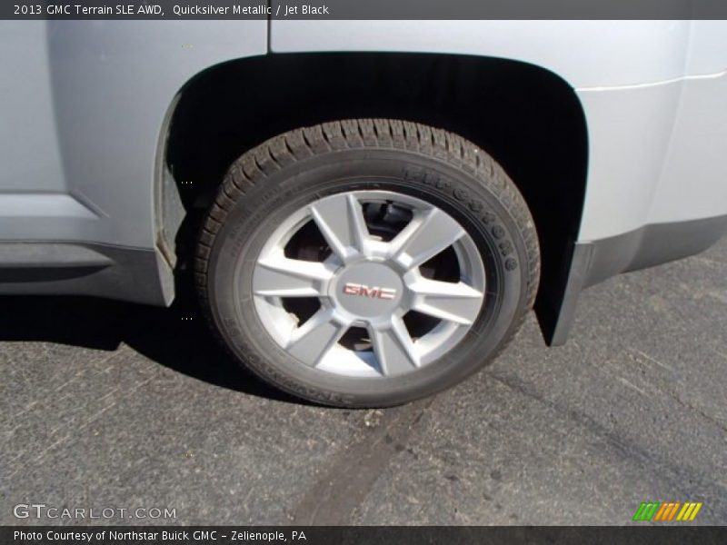 Quicksilver Metallic / Jet Black 2013 GMC Terrain SLE AWD