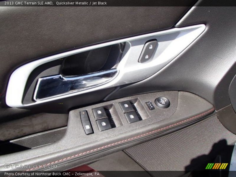 Quicksilver Metallic / Jet Black 2013 GMC Terrain SLE AWD