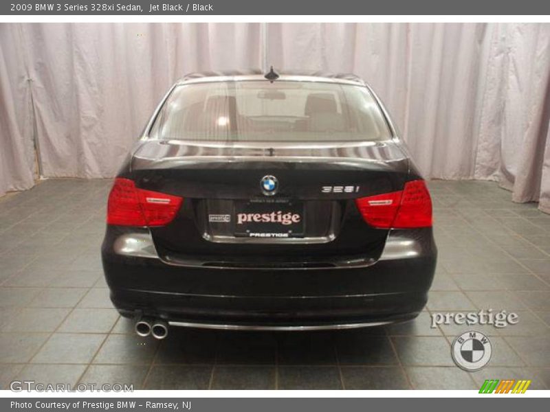Jet Black / Black 2009 BMW 3 Series 328xi Sedan