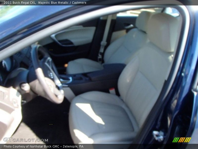 Majestic Blue Metallic / Cashmere 2011 Buick Regal CXL