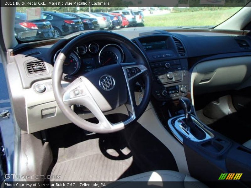 Majestic Blue Metallic / Cashmere 2011 Buick Regal CXL