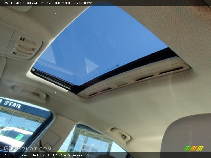 Majestic Blue Metallic / Cashmere 2011 Buick Regal CXL