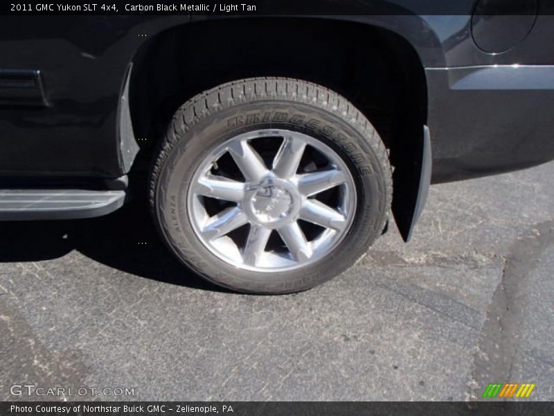 Carbon Black Metallic / Light Tan 2011 GMC Yukon SLT 4x4