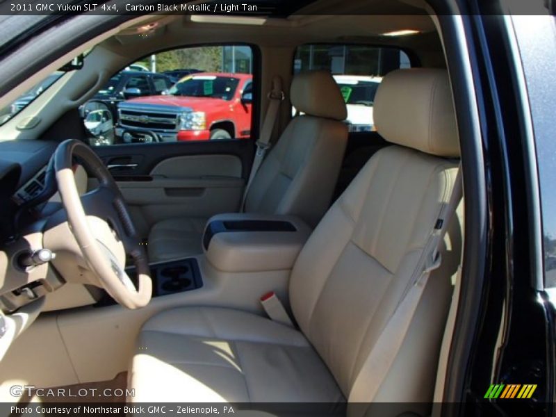 Carbon Black Metallic / Light Tan 2011 GMC Yukon SLT 4x4