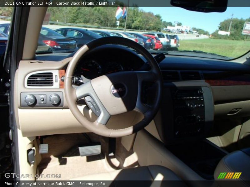 Carbon Black Metallic / Light Tan 2011 GMC Yukon SLT 4x4
