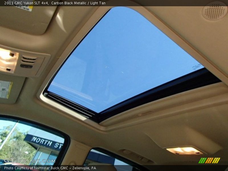 Carbon Black Metallic / Light Tan 2011 GMC Yukon SLT 4x4