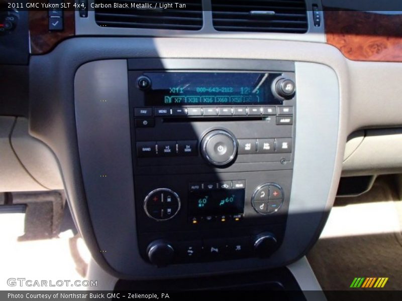 Carbon Black Metallic / Light Tan 2011 GMC Yukon SLT 4x4