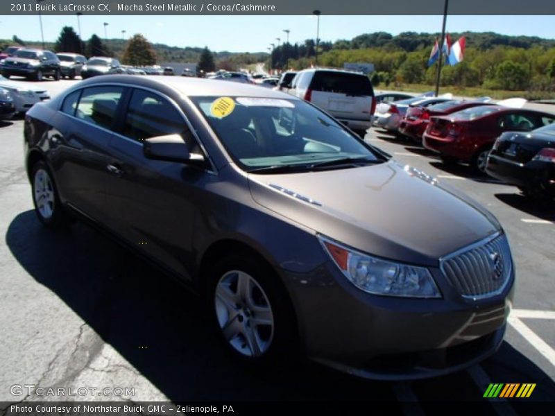 Mocha Steel Metallic / Cocoa/Cashmere 2011 Buick LaCrosse CX