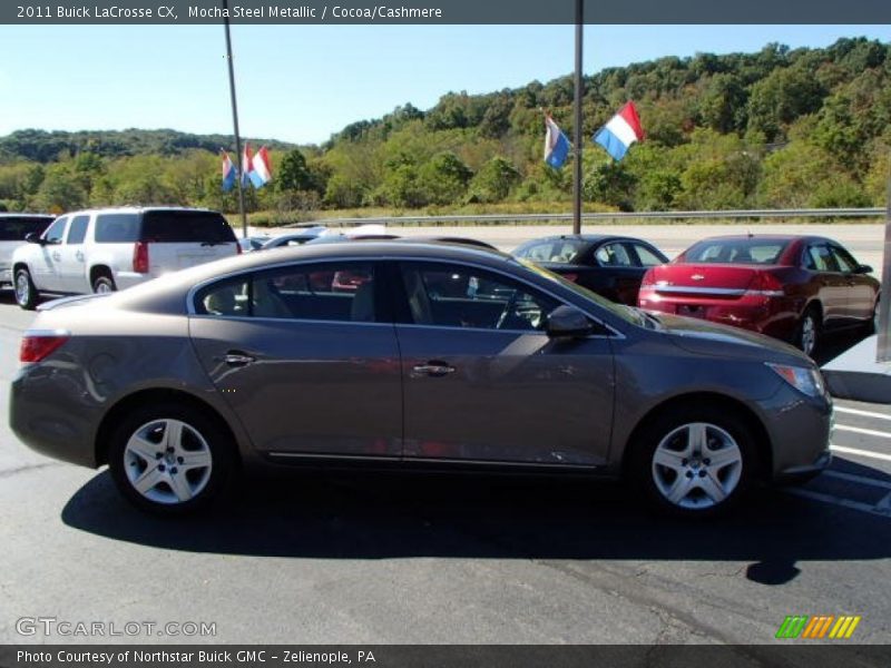 Mocha Steel Metallic / Cocoa/Cashmere 2011 Buick LaCrosse CX