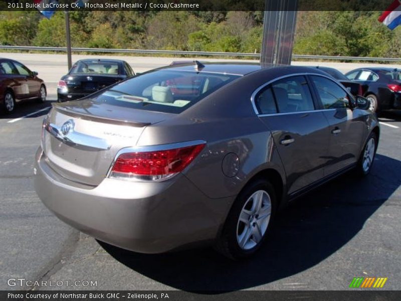 Mocha Steel Metallic / Cocoa/Cashmere 2011 Buick LaCrosse CX