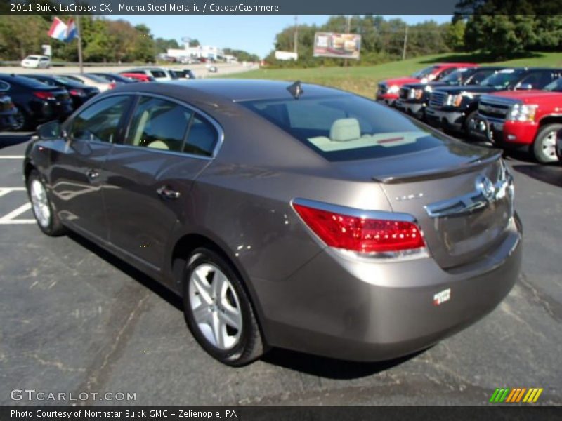 Mocha Steel Metallic / Cocoa/Cashmere 2011 Buick LaCrosse CX