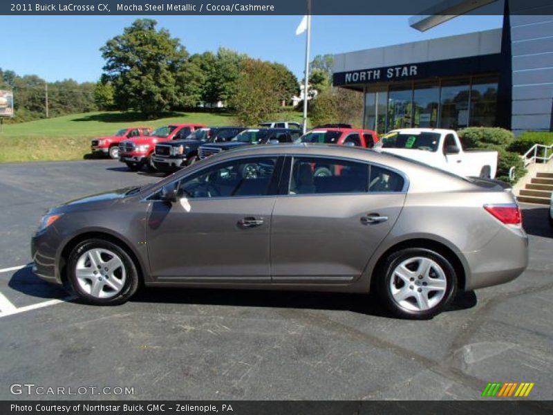 Mocha Steel Metallic / Cocoa/Cashmere 2011 Buick LaCrosse CX