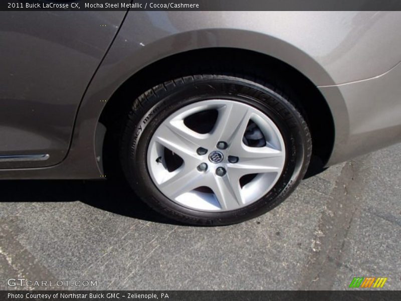 Mocha Steel Metallic / Cocoa/Cashmere 2011 Buick LaCrosse CX