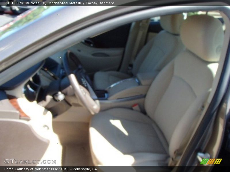 Mocha Steel Metallic / Cocoa/Cashmere 2011 Buick LaCrosse CX