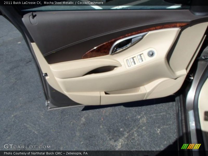 Mocha Steel Metallic / Cocoa/Cashmere 2011 Buick LaCrosse CX