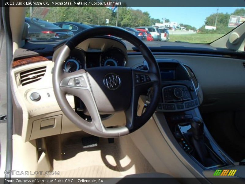 Mocha Steel Metallic / Cocoa/Cashmere 2011 Buick LaCrosse CX