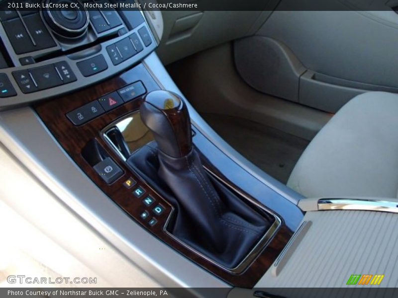 Mocha Steel Metallic / Cocoa/Cashmere 2011 Buick LaCrosse CX