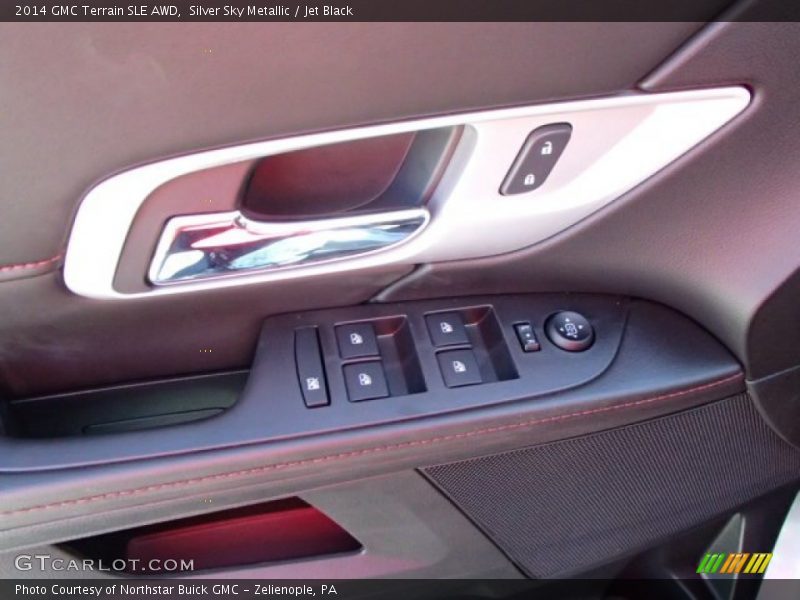 Silver Sky Metallic / Jet Black 2014 GMC Terrain SLE AWD