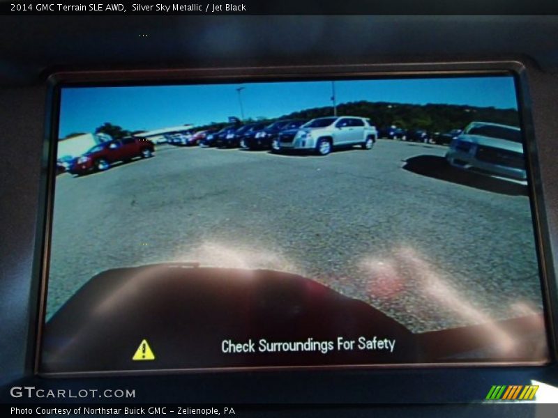 Silver Sky Metallic / Jet Black 2014 GMC Terrain SLE AWD