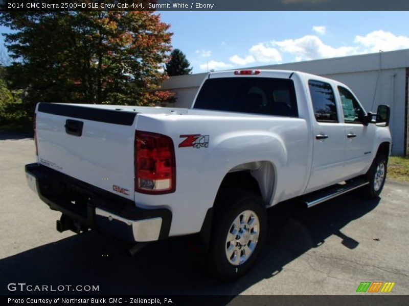 Summit White / Ebony 2014 GMC Sierra 2500HD SLE Crew Cab 4x4