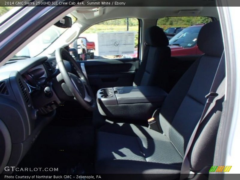 Summit White / Ebony 2014 GMC Sierra 2500HD SLE Crew Cab 4x4