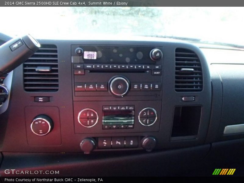 Summit White / Ebony 2014 GMC Sierra 2500HD SLE Crew Cab 4x4