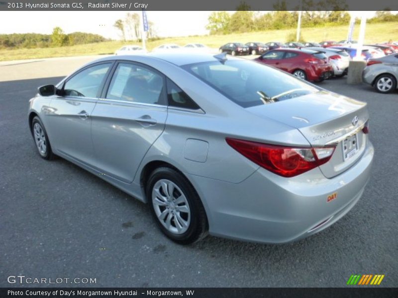 Radiant Silver / Gray 2013 Hyundai Sonata GLS
