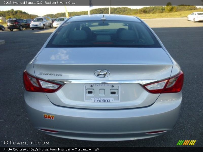 Radiant Silver / Gray 2013 Hyundai Sonata GLS