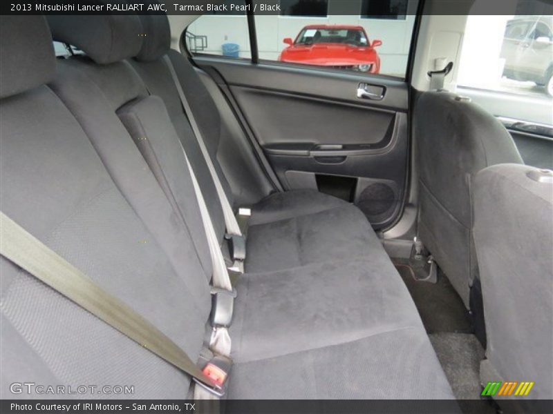 Tarmac Black Pearl / Black 2013 Mitsubishi Lancer RALLIART AWC