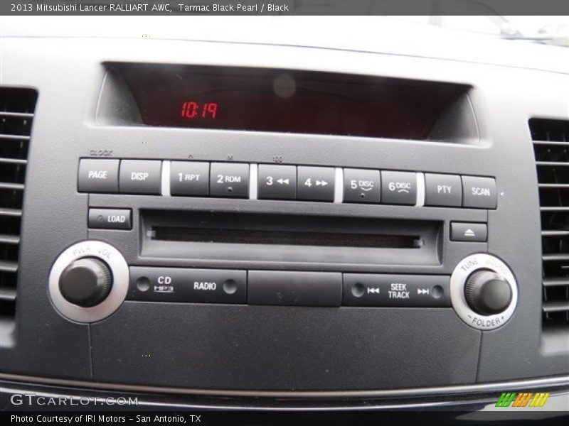 Tarmac Black Pearl / Black 2013 Mitsubishi Lancer RALLIART AWC