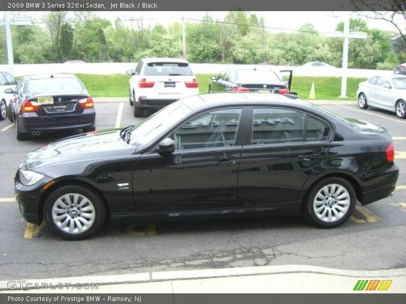 Jet Black / Black 2009 BMW 3 Series 328xi Sedan