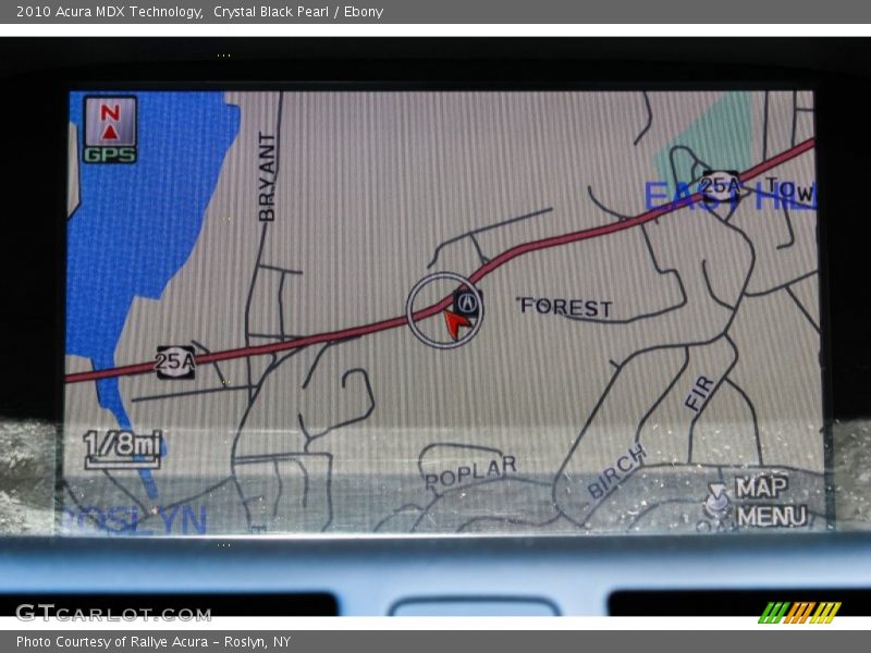 Crystal Black Pearl / Ebony 2010 Acura MDX Technology