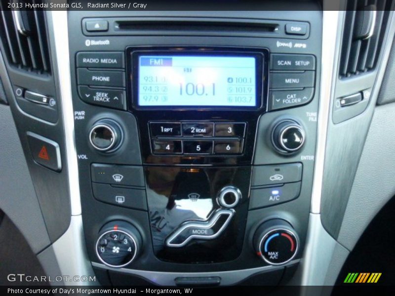 Radiant Silver / Gray 2013 Hyundai Sonata GLS