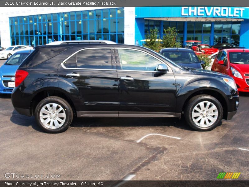 Black Granite Metallic / Jet Black 2010 Chevrolet Equinox LT