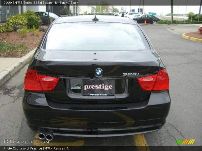 Jet Black / Black 2009 BMW 3 Series 328xi Sedan