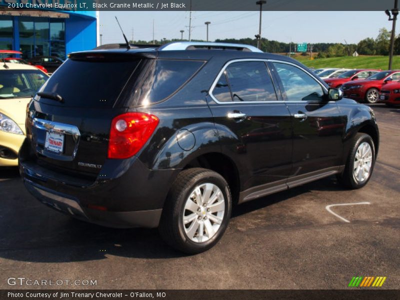 Black Granite Metallic / Jet Black 2010 Chevrolet Equinox LT