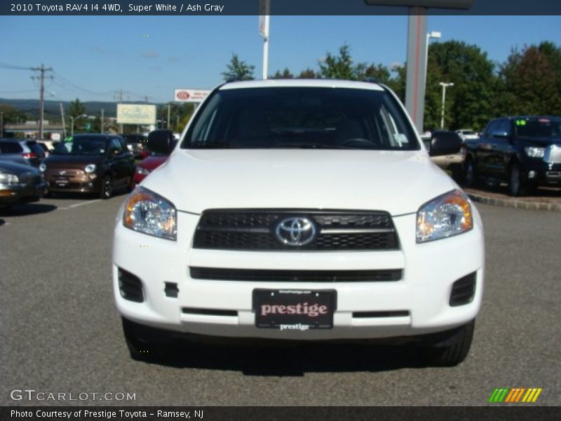 Super White / Ash Gray 2010 Toyota RAV4 I4 4WD