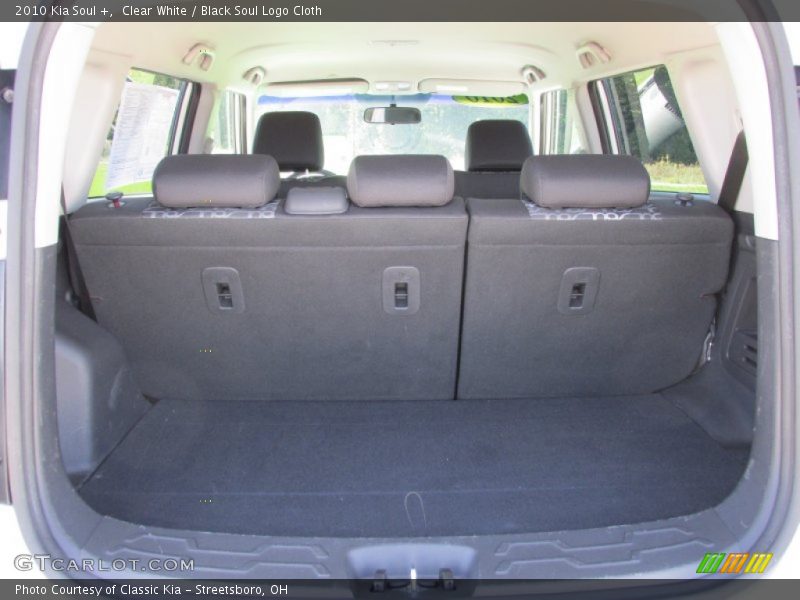 Clear White / Black Soul Logo Cloth 2010 Kia Soul +