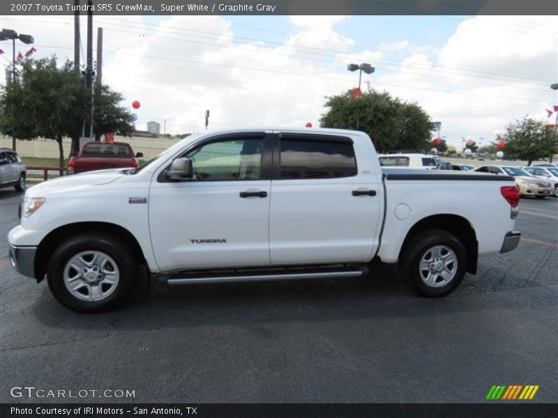 Super White / Graphite Gray 2007 Toyota Tundra SR5 CrewMax