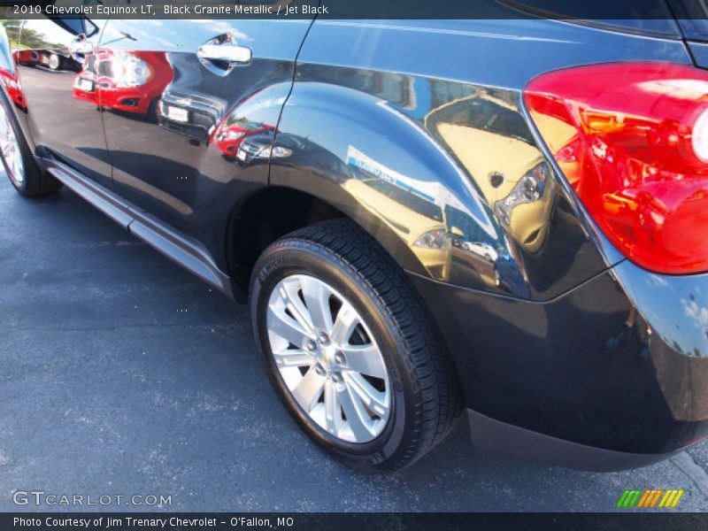 Black Granite Metallic / Jet Black 2010 Chevrolet Equinox LT