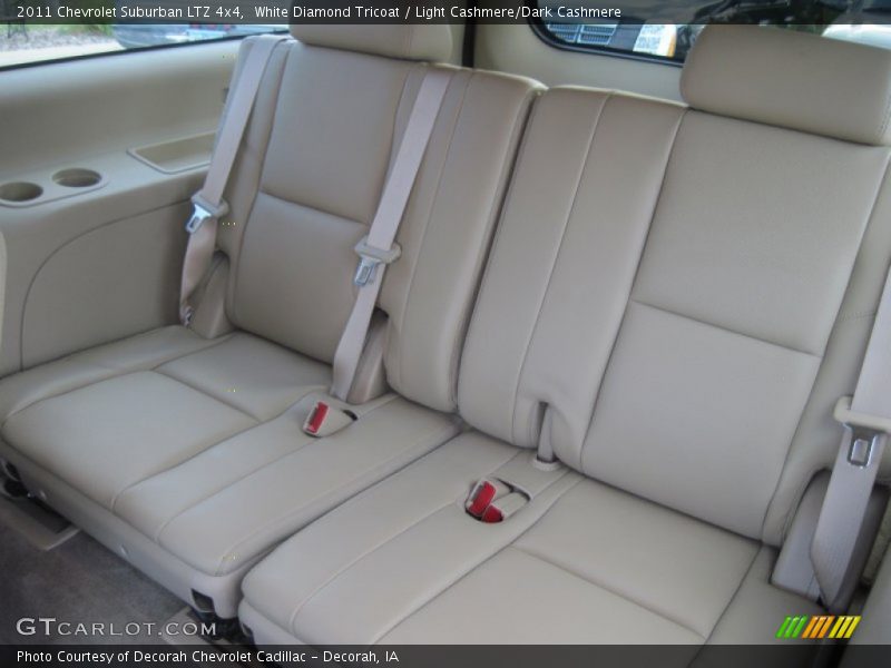 White Diamond Tricoat / Light Cashmere/Dark Cashmere 2011 Chevrolet Suburban LTZ 4x4