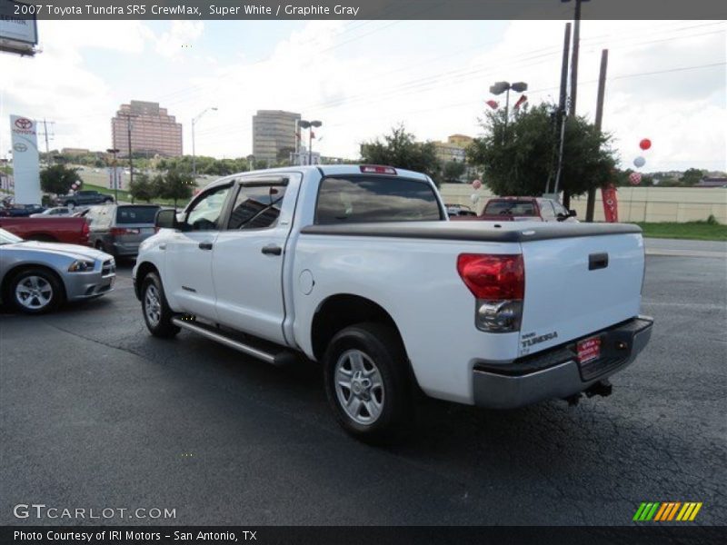 Super White / Graphite Gray 2007 Toyota Tundra SR5 CrewMax