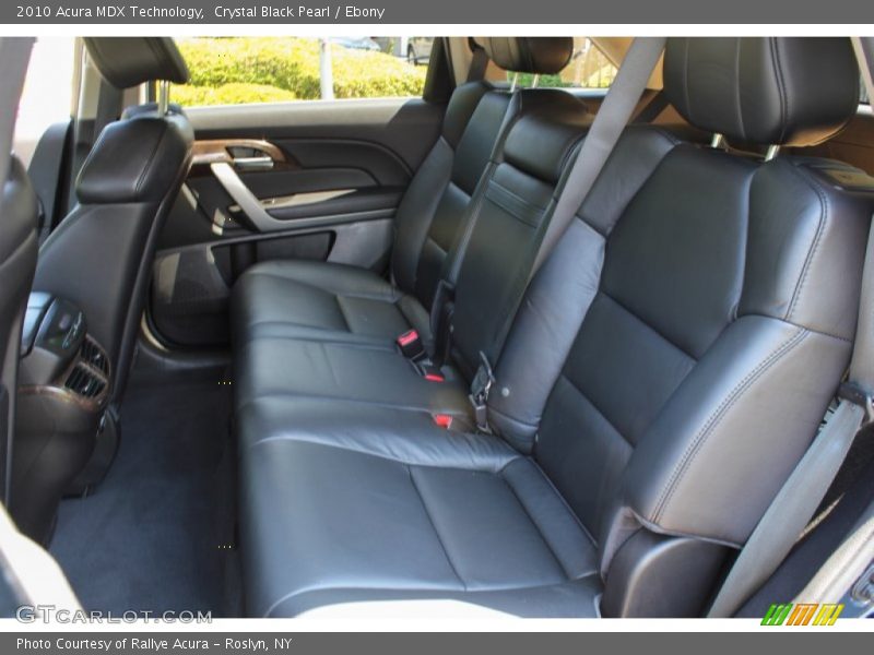 Crystal Black Pearl / Ebony 2010 Acura MDX Technology