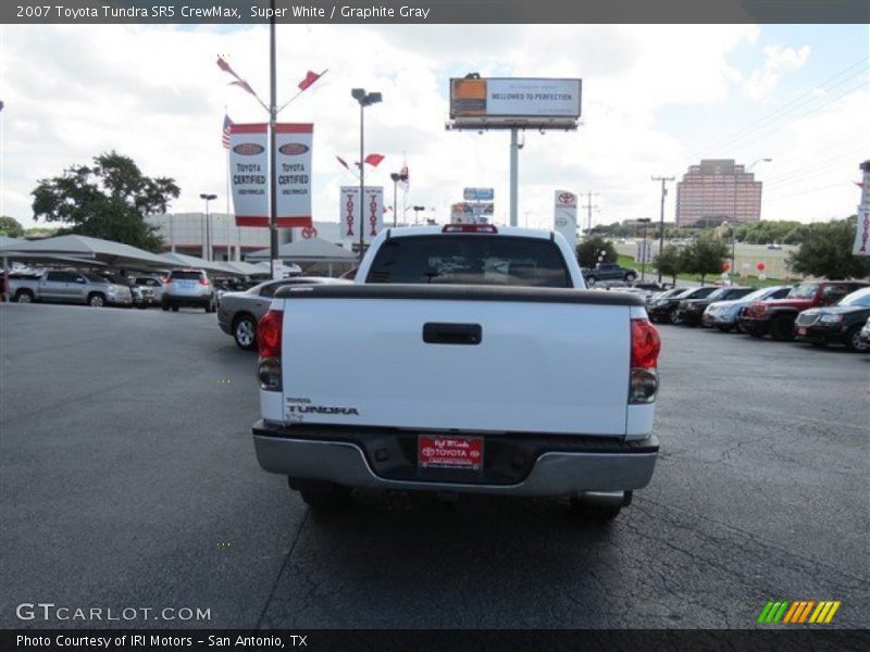 Super White / Graphite Gray 2007 Toyota Tundra SR5 CrewMax