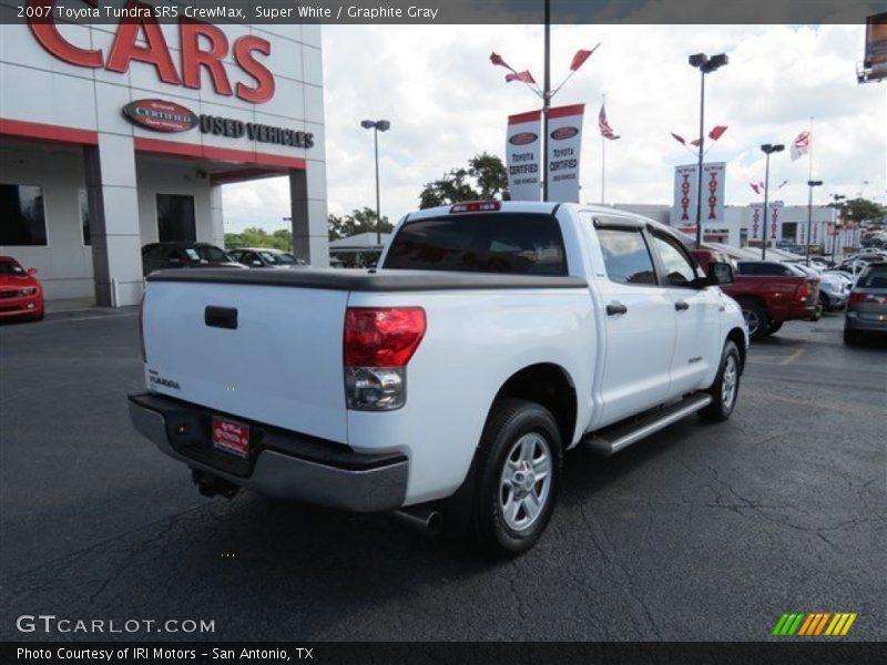 Super White / Graphite Gray 2007 Toyota Tundra SR5 CrewMax