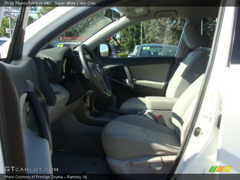 Super White / Ash Gray 2010 Toyota RAV4 I4 4WD