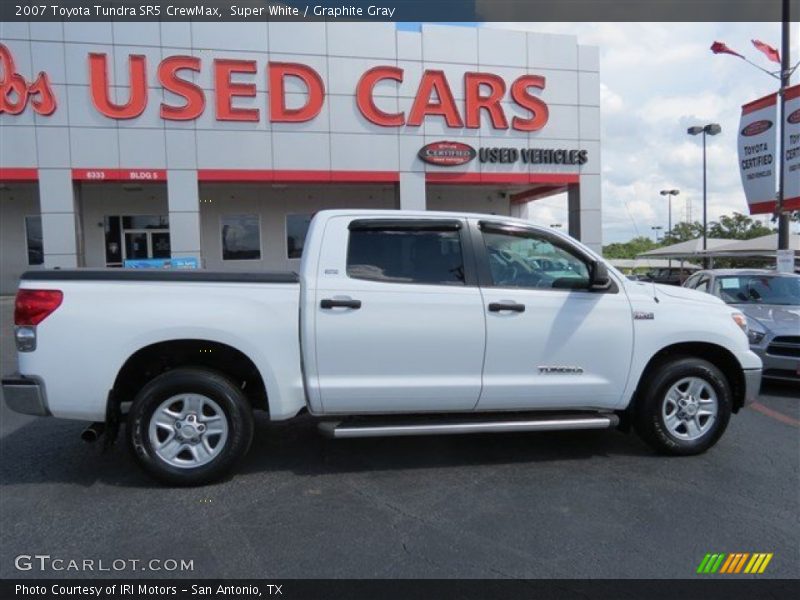 Super White / Graphite Gray 2007 Toyota Tundra SR5 CrewMax