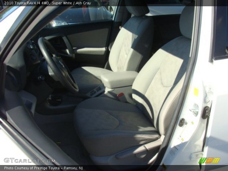 Super White / Ash Gray 2010 Toyota RAV4 I4 4WD