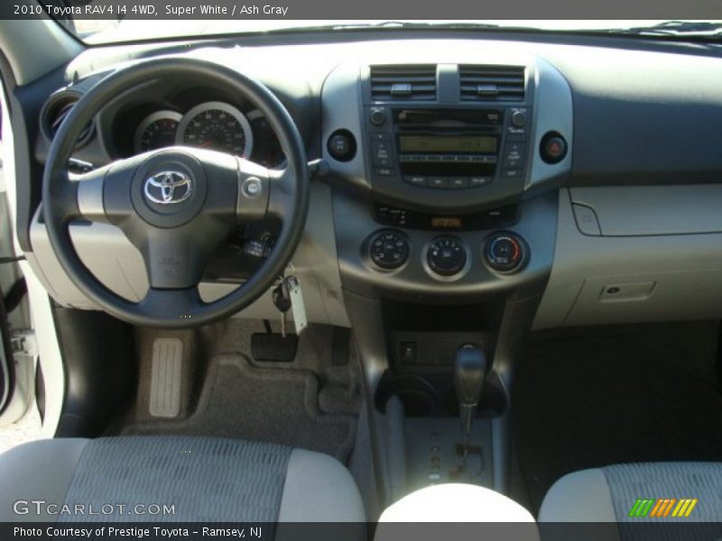 Super White / Ash Gray 2010 Toyota RAV4 I4 4WD
