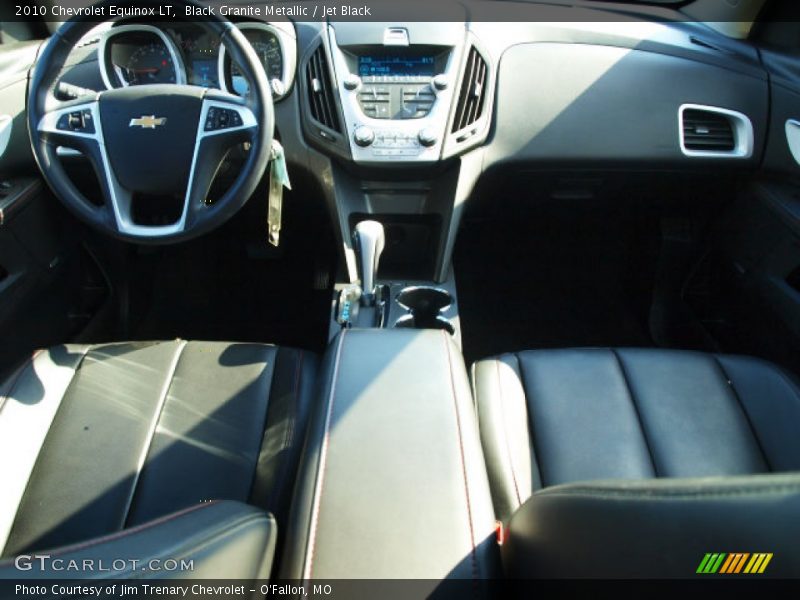 Black Granite Metallic / Jet Black 2010 Chevrolet Equinox LT